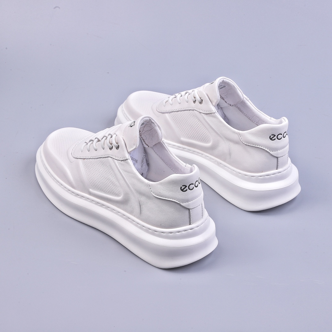 Ecco Aibu 2023 new four-season commuting style casual white shoes Huang Jingyu outdoor same style sneakers