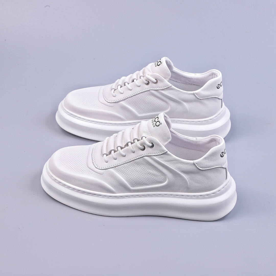 Ecco Aibu 2023 new four-season commuting style casual white shoes Huang Jingyu outdoor same style sneakers