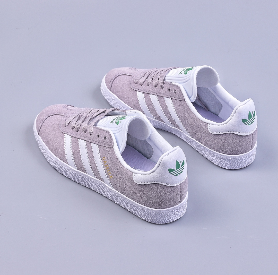 YH Adidas Originals Gazelle lavender low-top retro all-match casual sports sneakers EF6508