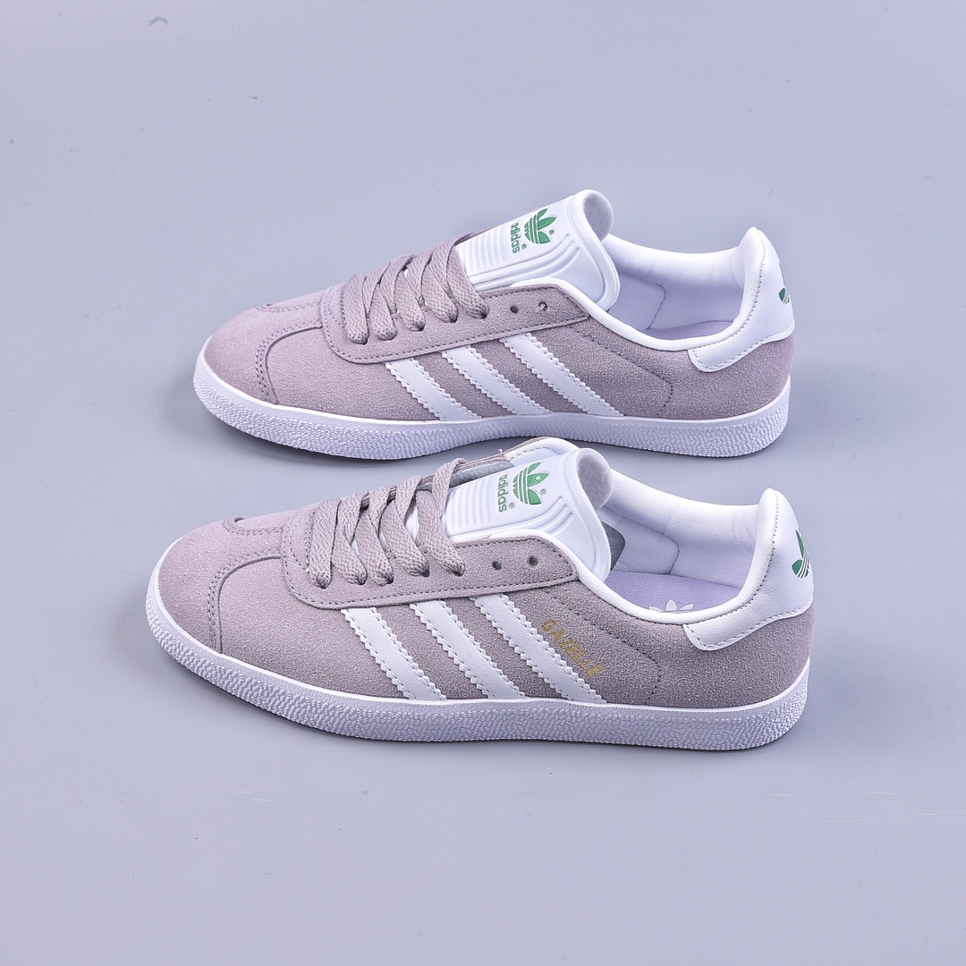 YH Adidas Originals Gazelle lavender low-top retro all-match casual sports sneakers EF6508