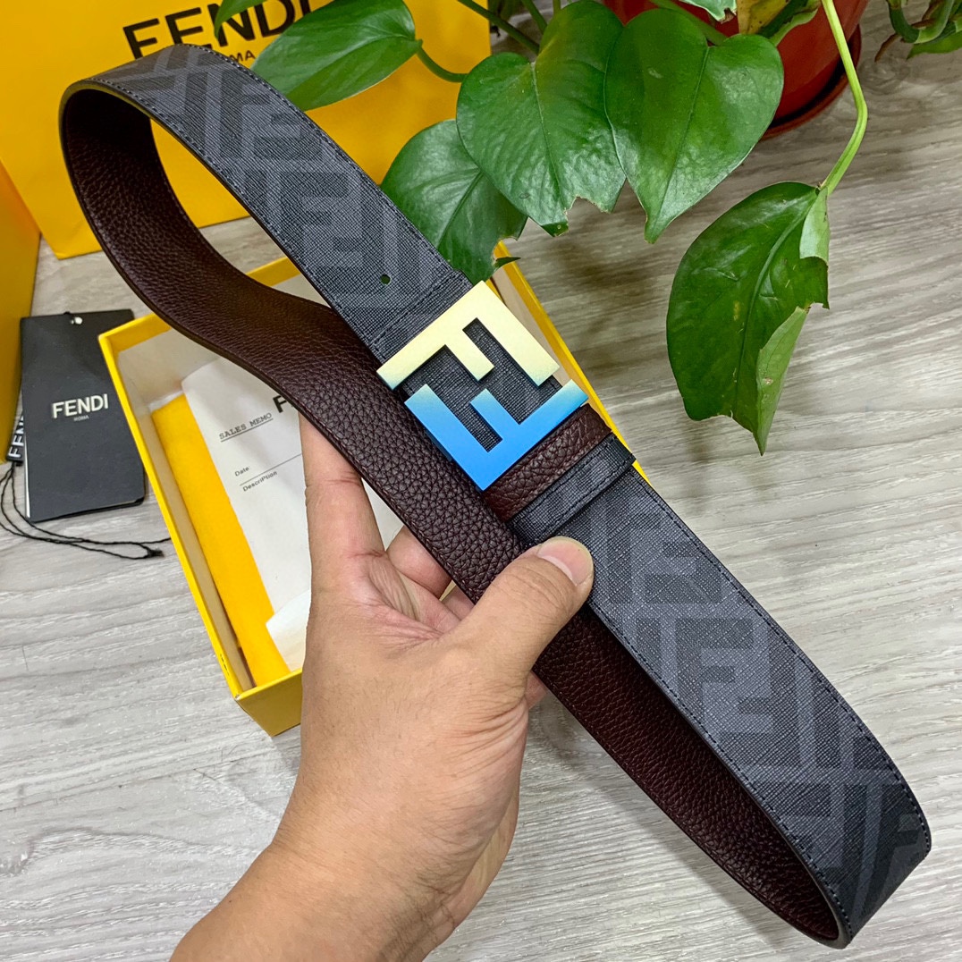 FENDI芬迪专柜同款宽4.0CM双