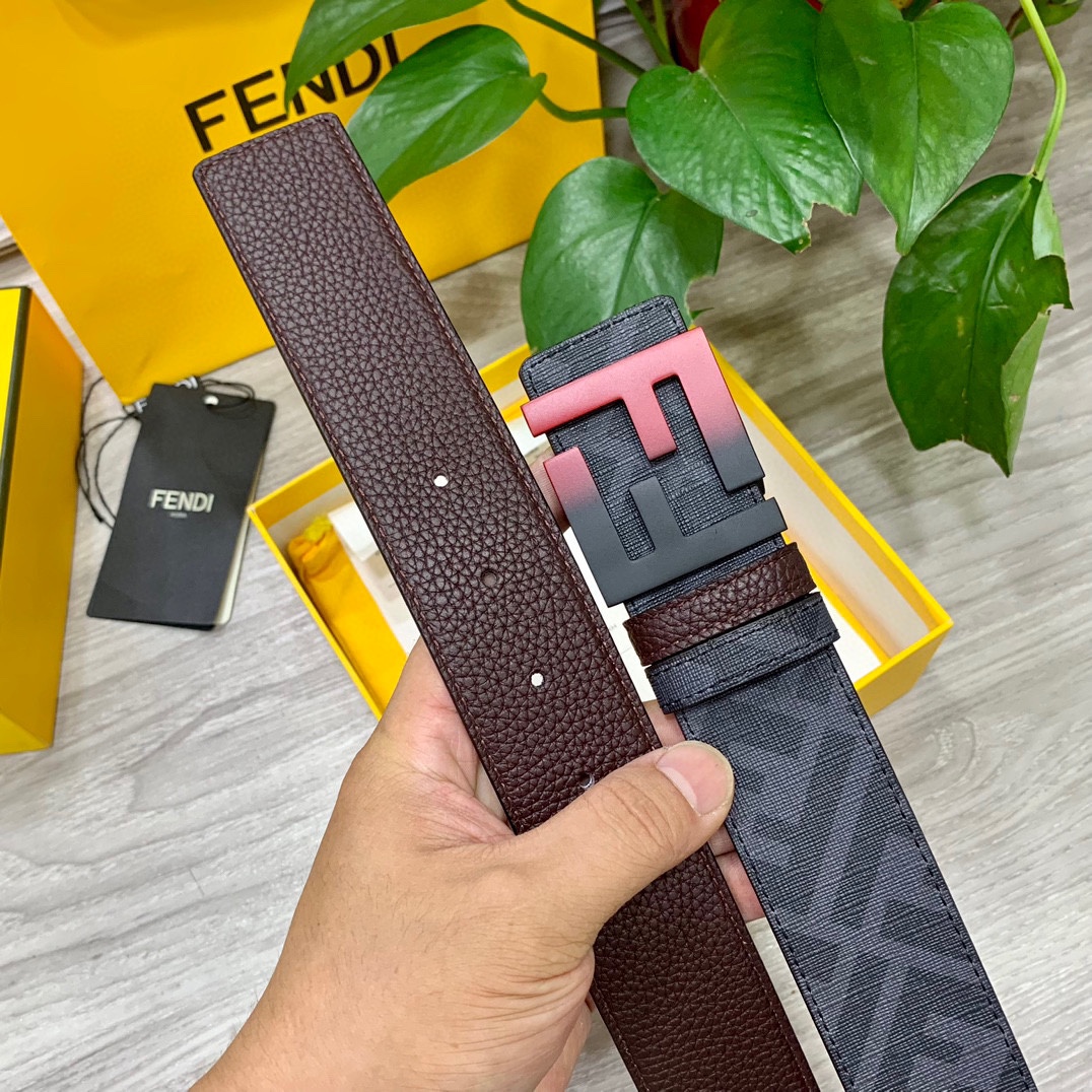 FENDI芬迪专柜同款宽4.0CM双