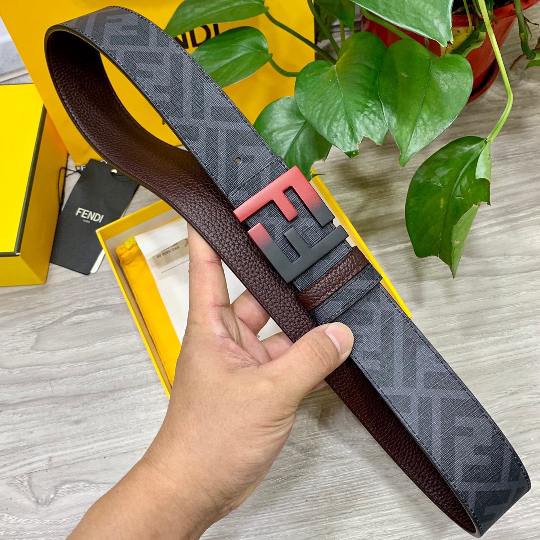 FENDI芬迪专柜同款宽4.0CM双