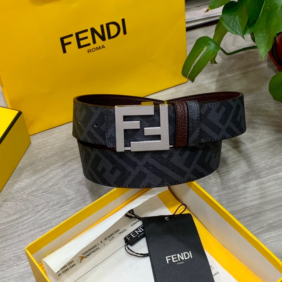 FENDI芬迪全套包装专柜同款宽4.