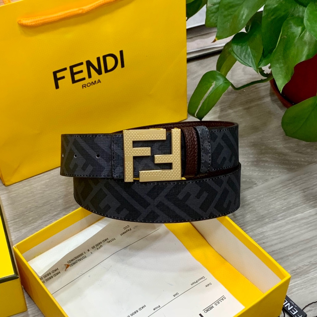FENDI芬迪全套包装专柜同款宽4.