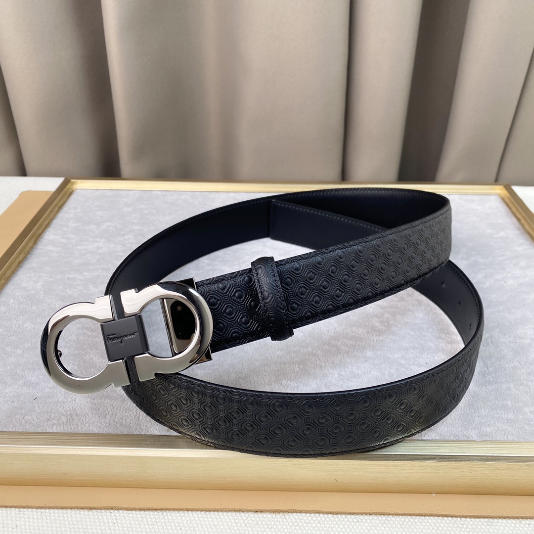 男士费拉柔软细腻百搭大方宽3.5CM