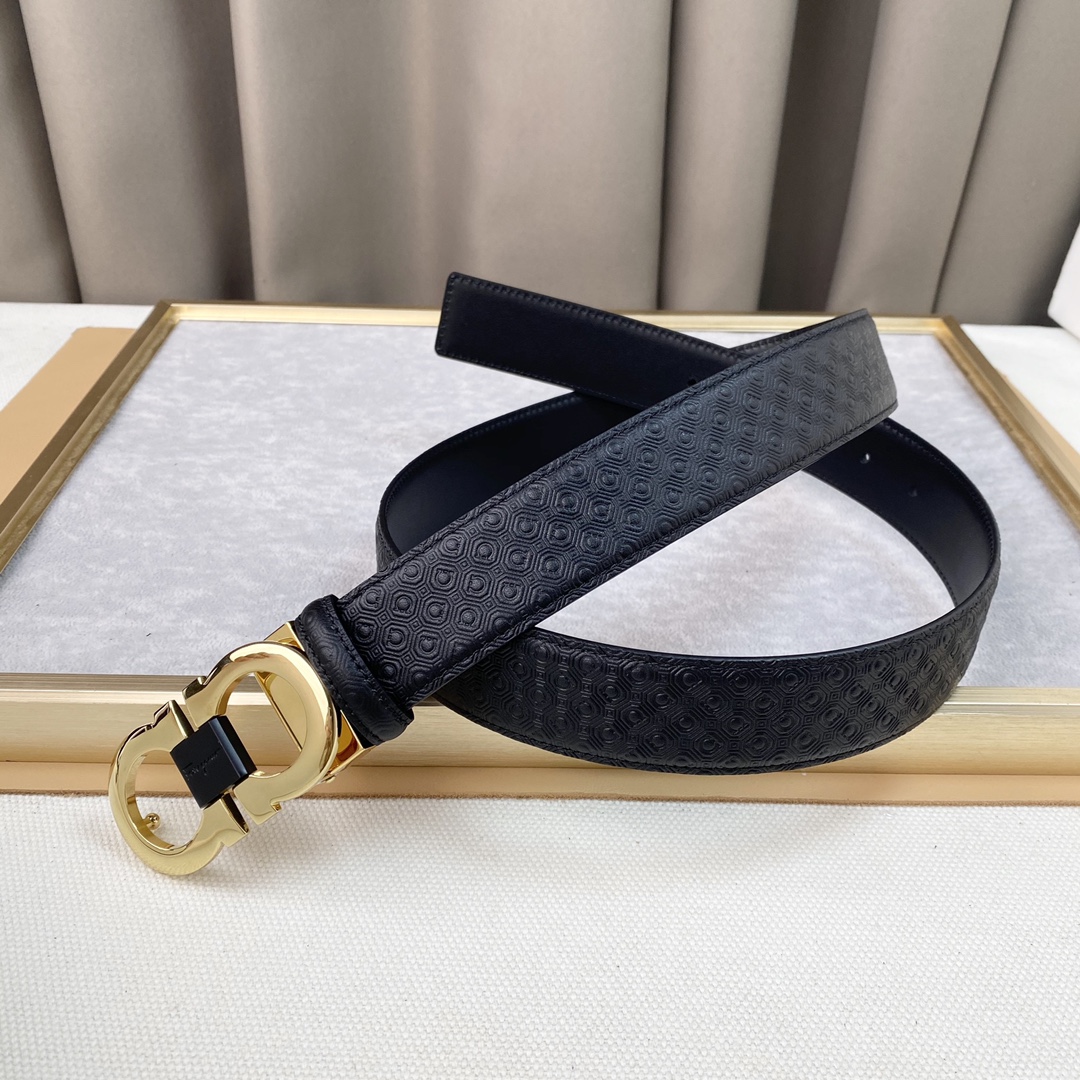 男士费拉柔软细腻百搭大方宽3.5CM