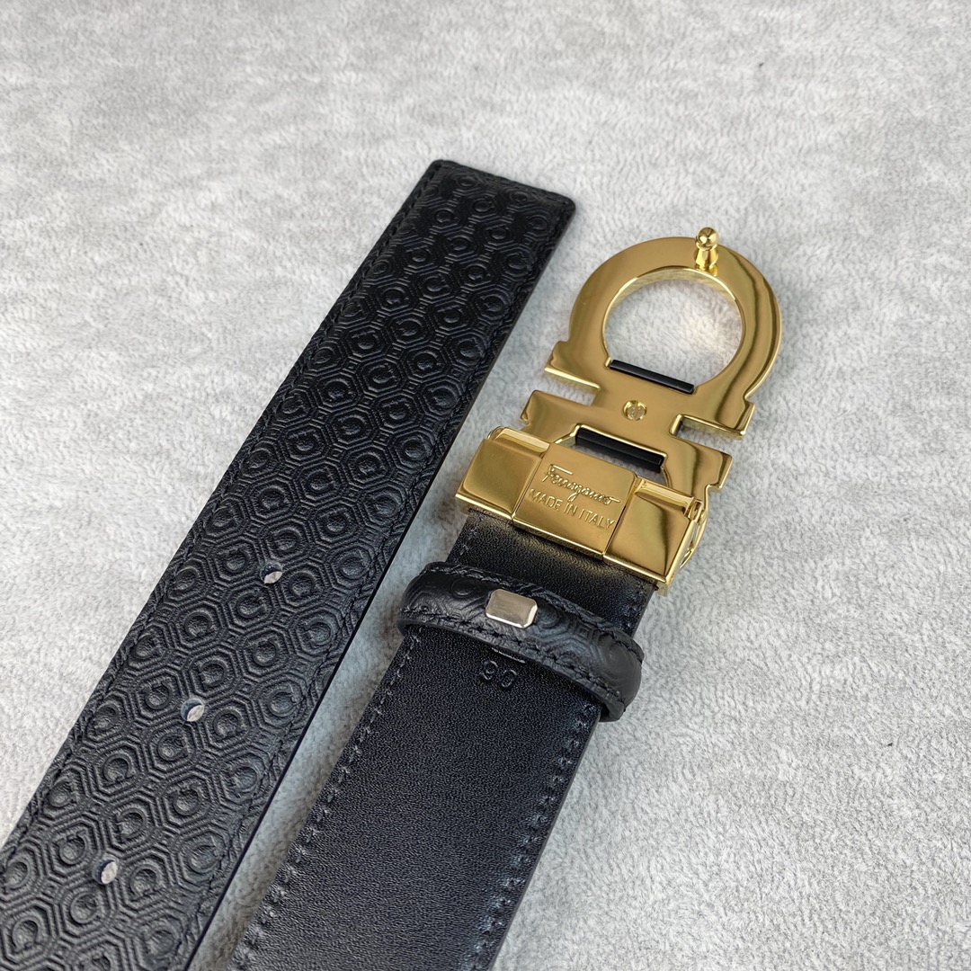 男士费拉柔软细腻百搭大方宽3.5CM