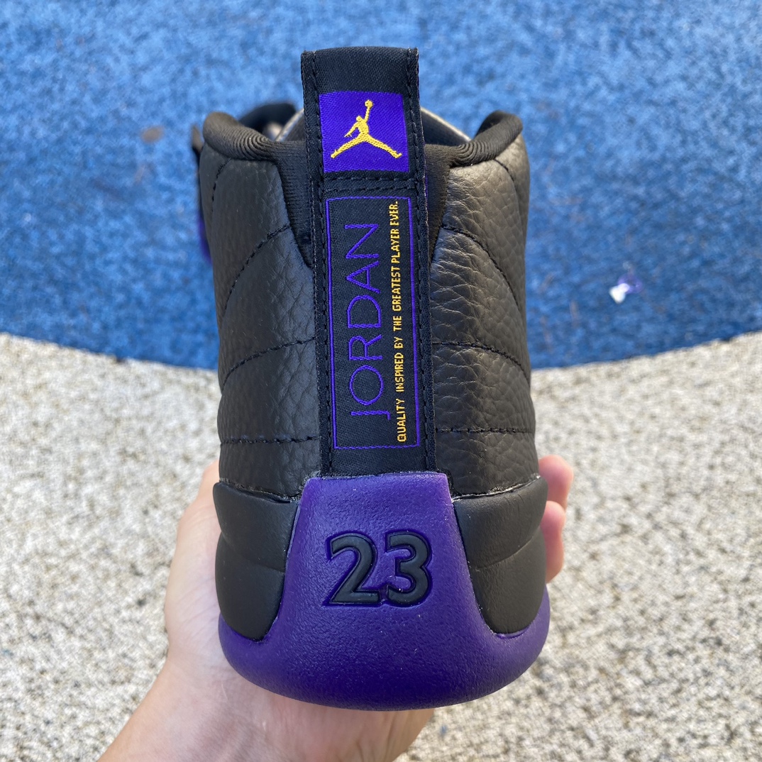 aj12黑紫高帮尺码40-47.5x