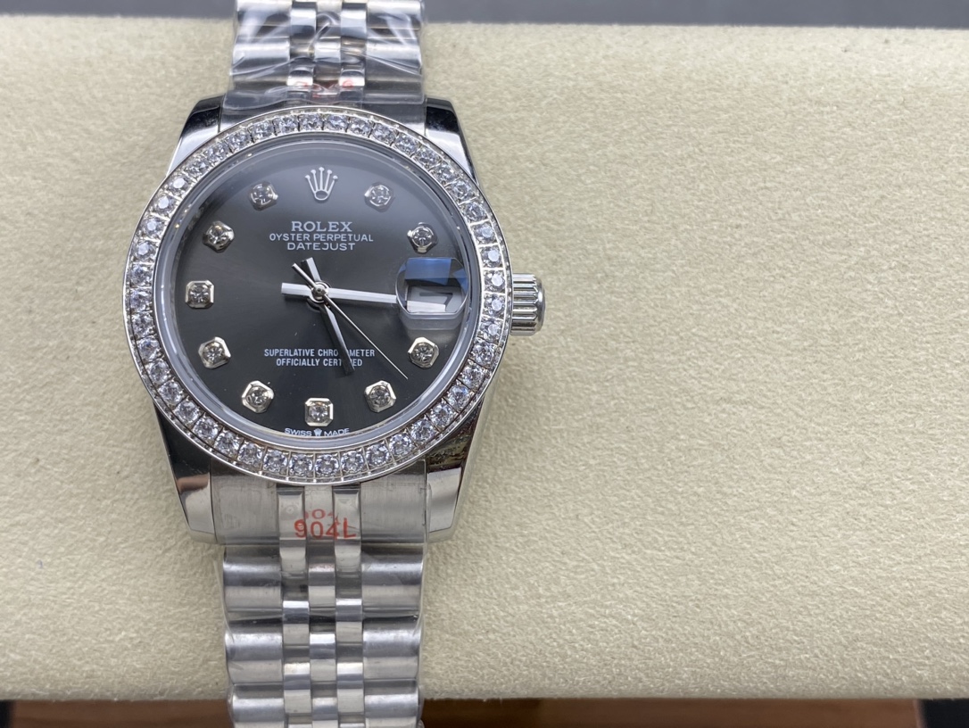 SK Factory 労力士Rolex レディース 日誌型 31mm 自動巻き腕時計