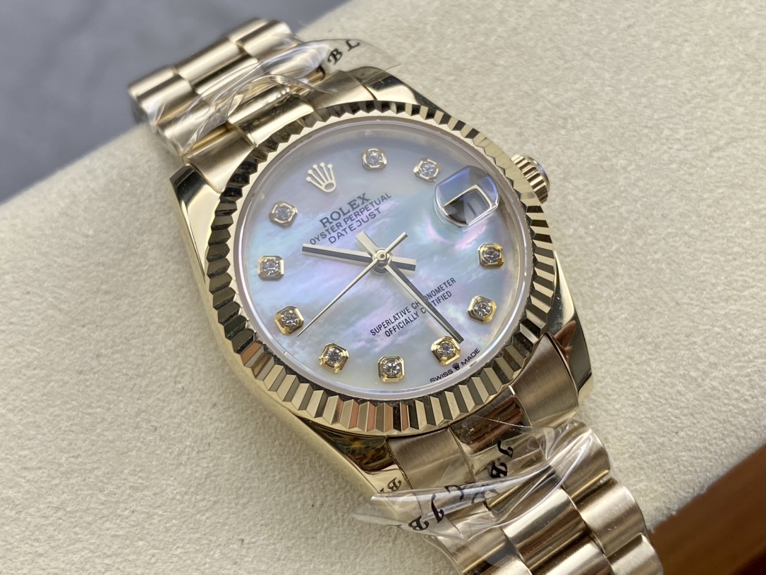 SK Factory 労力士Rolex 日誌型31mm 女款 自動機械腕時計