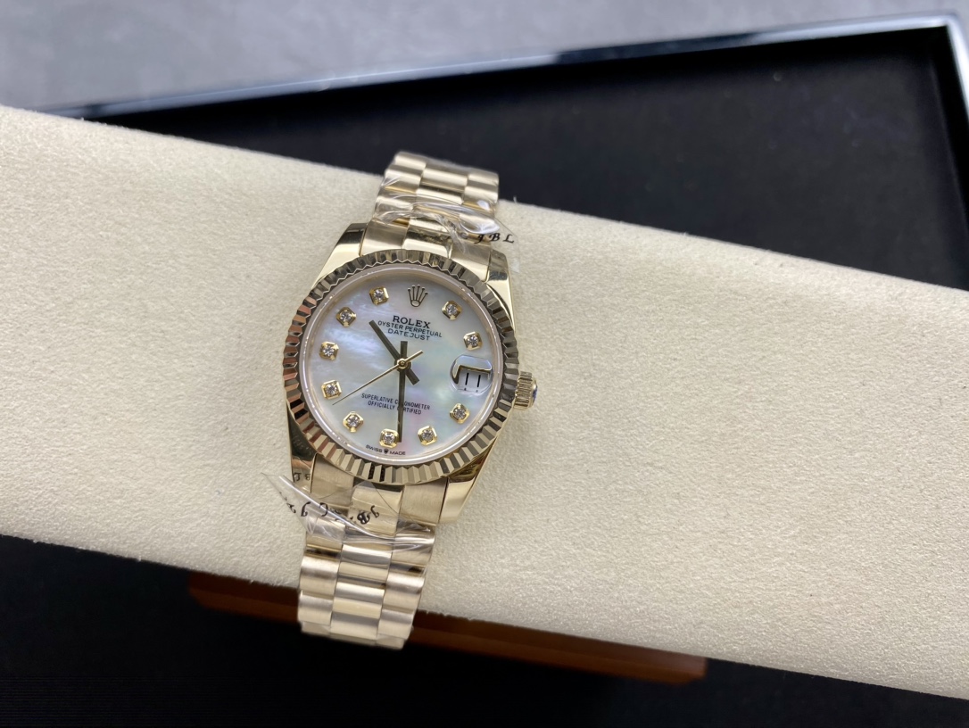 SK Factory 労力士Rolex 日誌型31mm 女款 自動機械腕時計