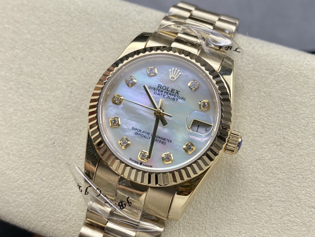 SK Factory 労力士Rolex 日誌型31mm 女款 自動機械腕時計
