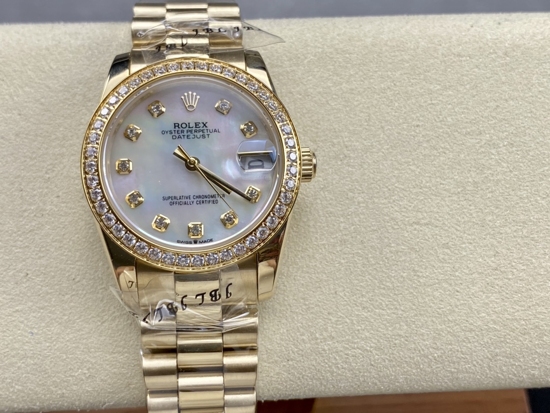 SK Factory 女款 劳力士Rolex 日志型31mm 自動機械腕時計