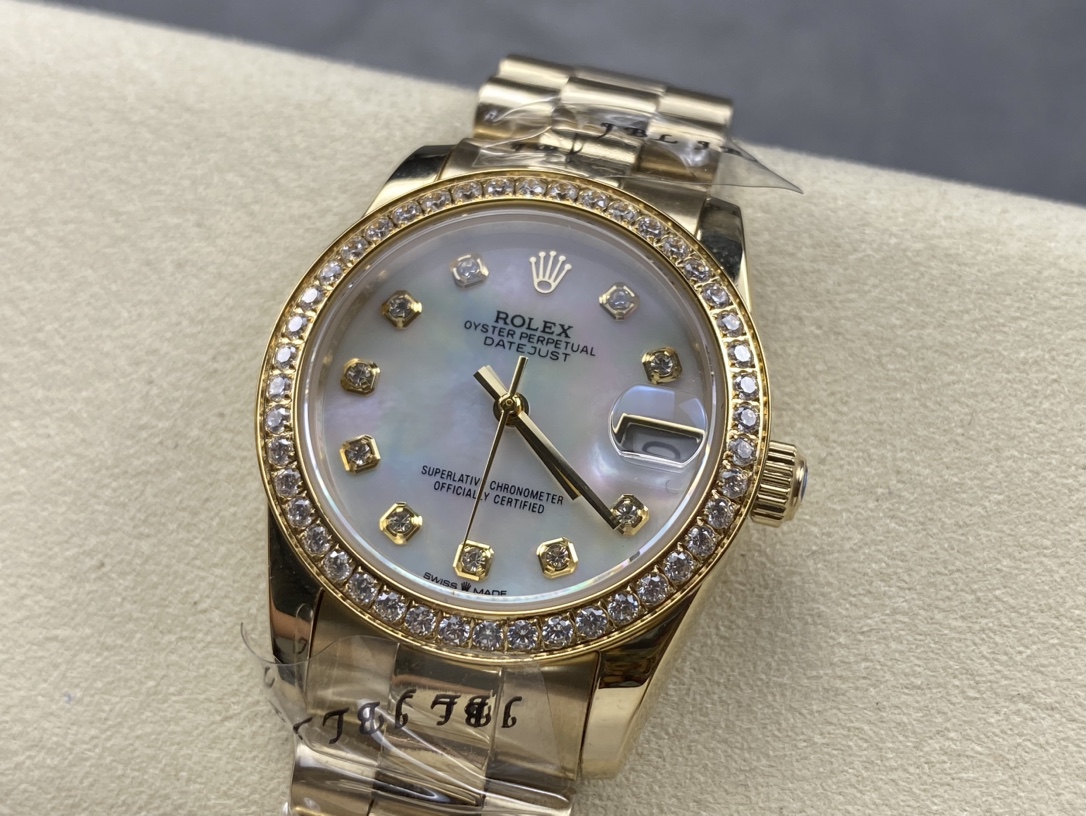 SK Factory 女款 劳力士Rolex 日志型31mm 自動機械腕時計