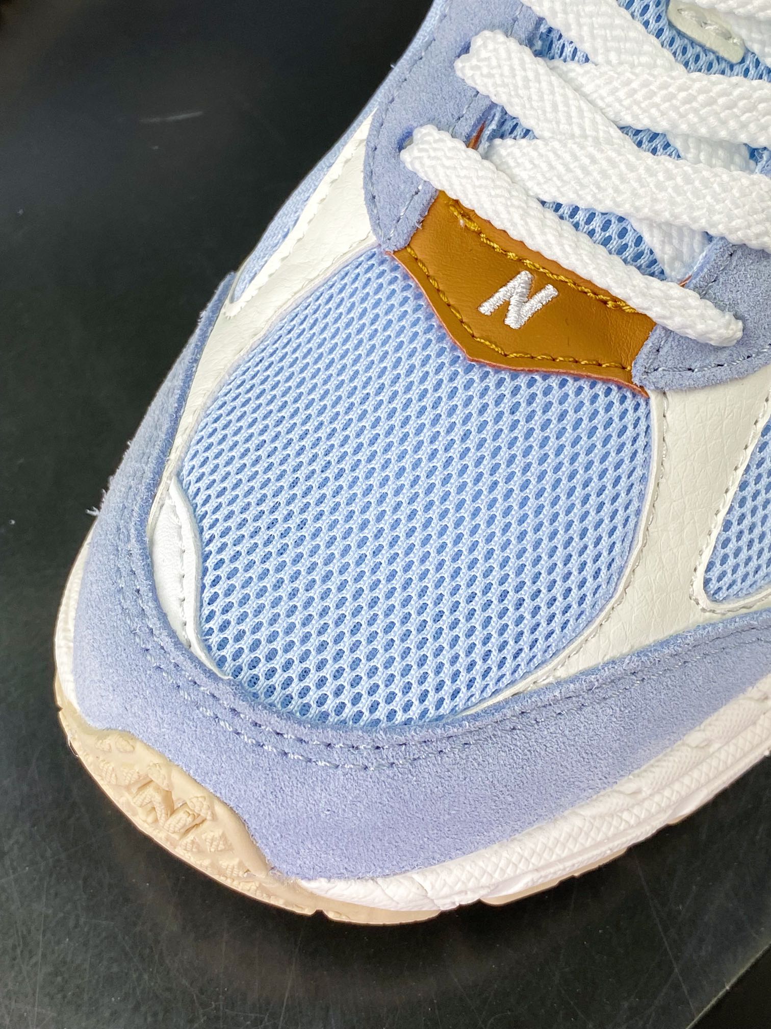 New Balance 2002R Series Retro Dad Style Casual Sports Jogging Shoes ”Light Wet Blue White Brown” M2002RSD