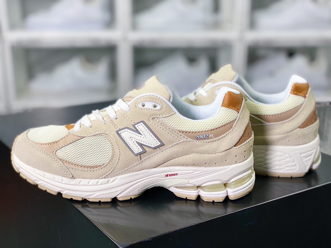 New Balance 2002R Series Retro Dad Style Casual Sports Jogging Shoes ”Light Brown Cork” M2002RSC