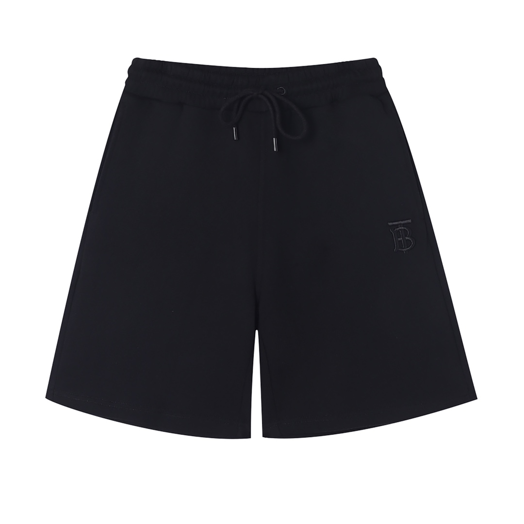 BBR Burberry* 2023SS pantalones cortos nuevos de primavera/verano. Bordado tridimensional TB de Tajima en el frontal, b…