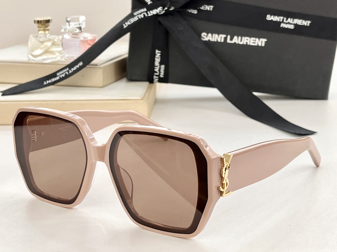  SAINT LAURENL 
YSL徽标
SLM118 
size：63口15-145✔️

