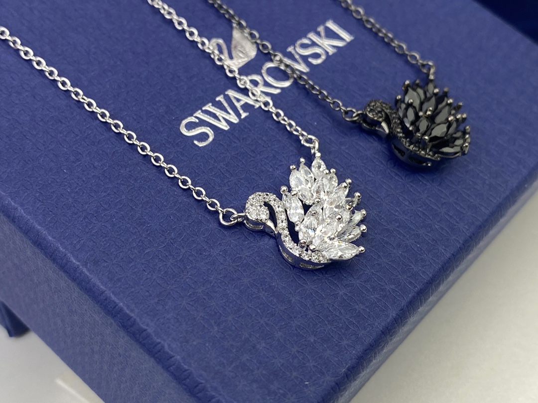 p200 for black swans/day swans, necklaces– #svallows # series– noble charms– independent elegance– thick gold plating– original - 图片 1