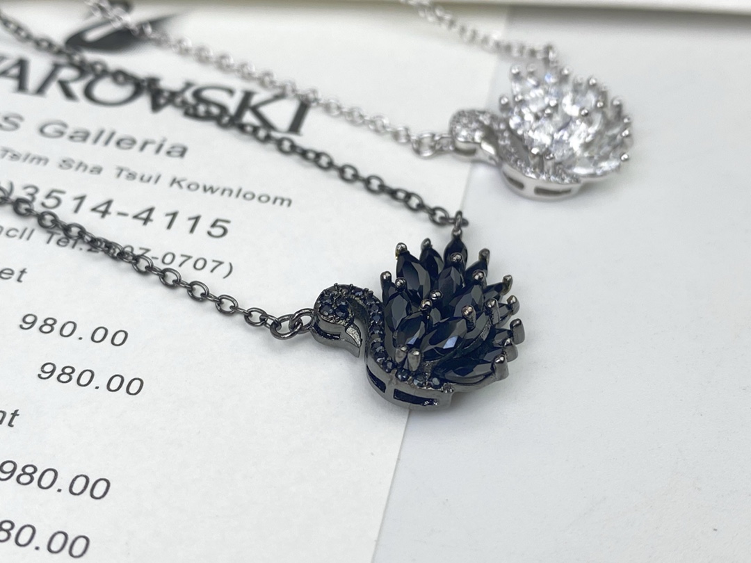 p200 for black swans/day swans, necklaces– #svallows # series– noble charms– independent elegance– thick gold plating– original - 图片 6