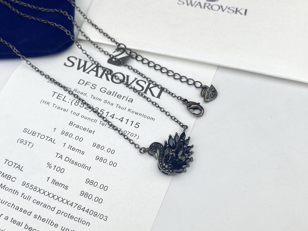p200 for black swans/day swans, necklaces– #svallows # series– noble charms– independent elegance– thick gold plating– original - 图片 9