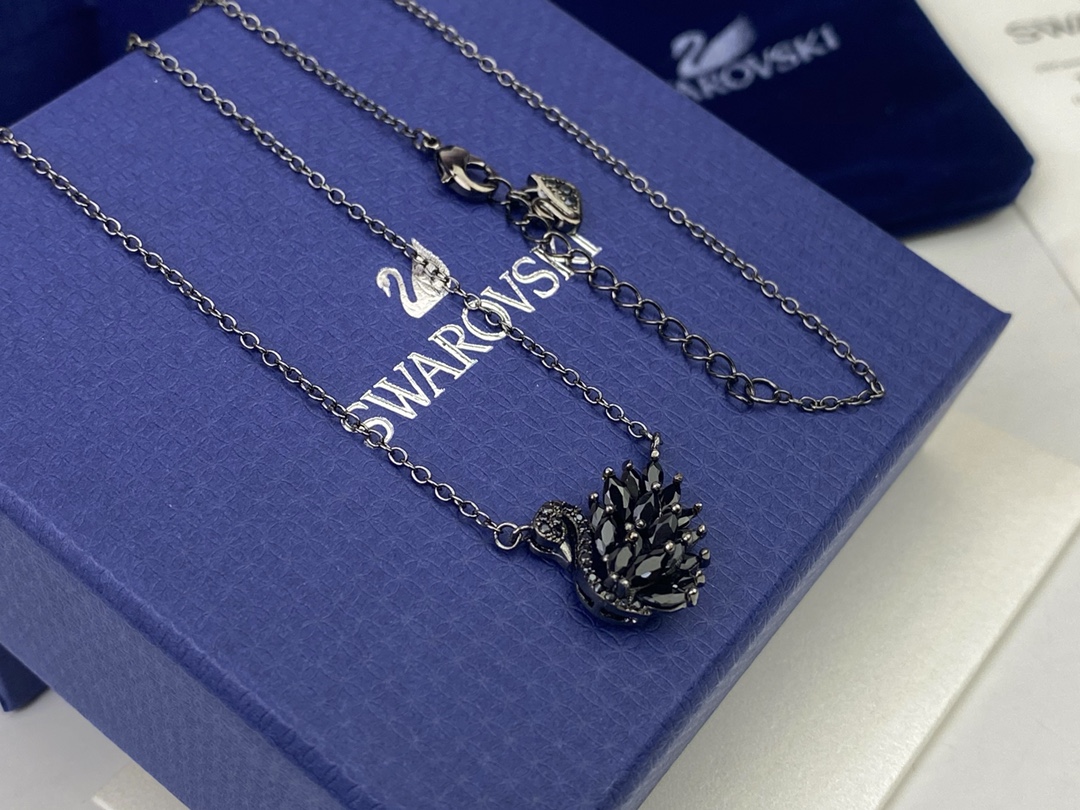 p200 for black swans/day swans, necklaces– #svallows # series– noble charms– independent elegance– thick gold plating– original - 图片 3