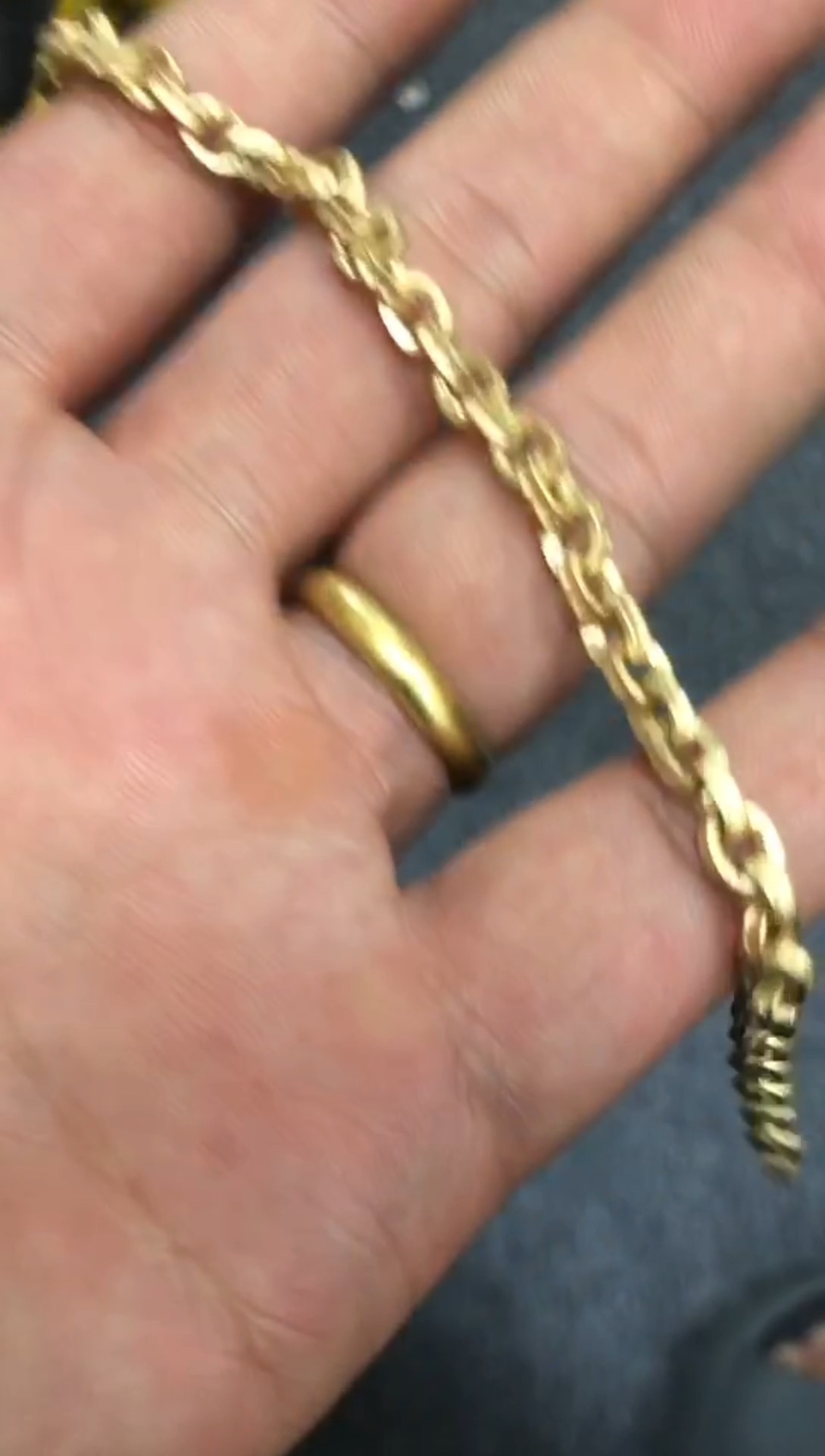 22k real gold custom