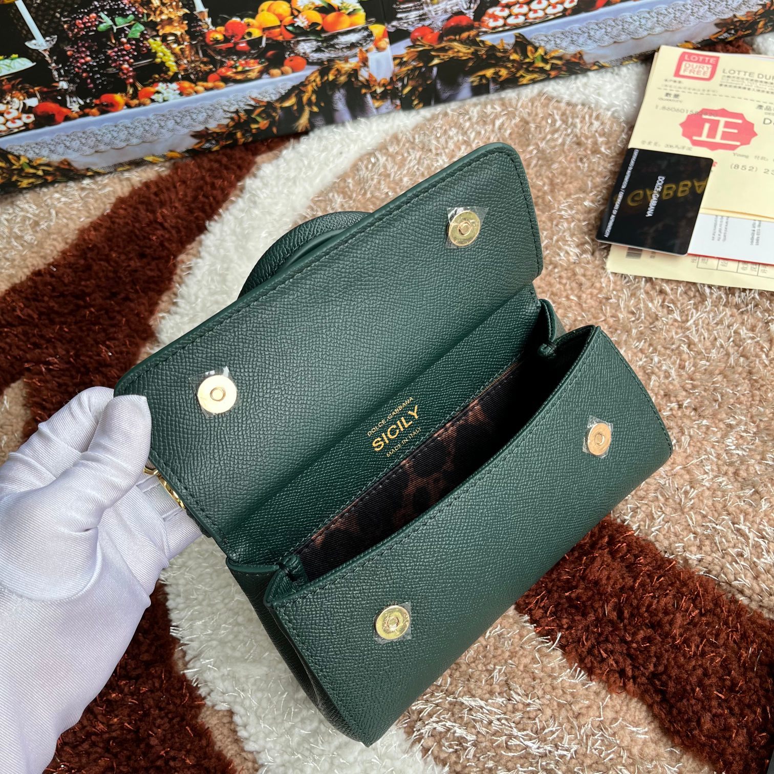 cm款号4134掌纹高端货Dolce&Gabbana杜嘉班纳时尚界另一款铂金包细腻手工制造经典款纯色百搭