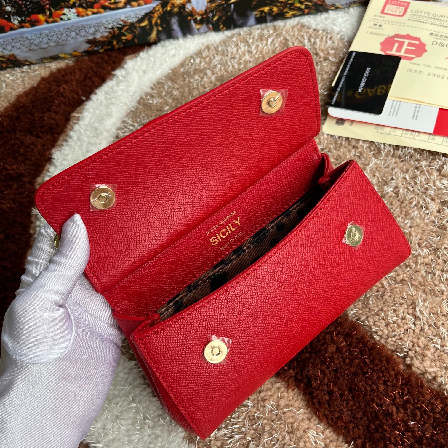 cm款号4134掌纹高端货Dolce&Gabbana杜嘉班纳时尚界另一款铂金包细腻手工制造经典款纯色百搭