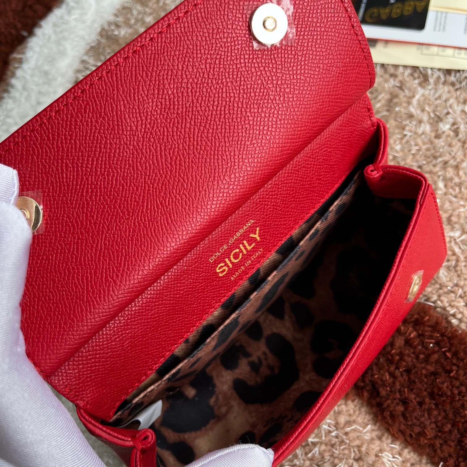 cm款号4134掌纹高端货Dolce&Gabbana杜嘉班纳时尚界另一款铂金包细腻手工制造经典款纯色百搭