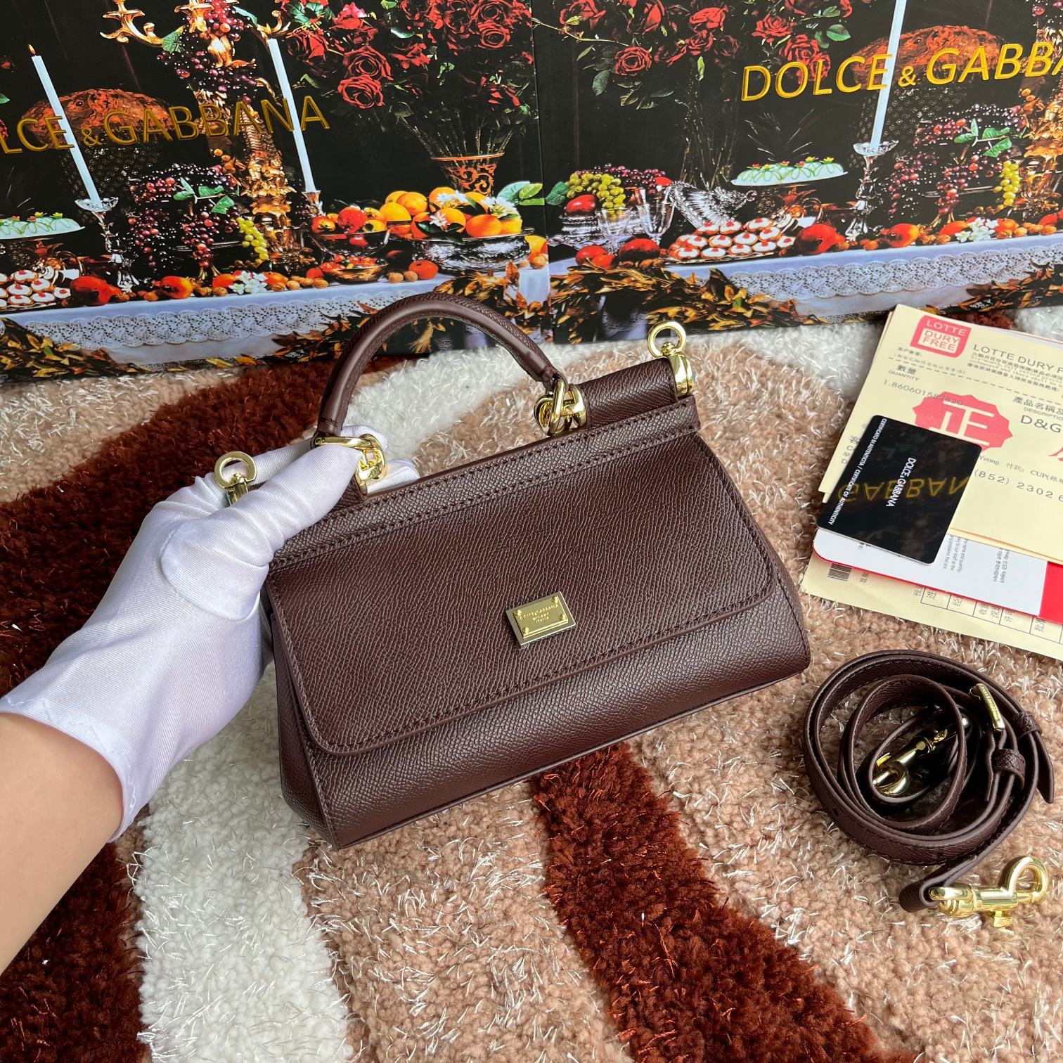 cm款号4134掌纹高端货Dolce&Gabbana杜嘉班纳时尚界另一款铂金包细腻手工制造经典款纯色百搭