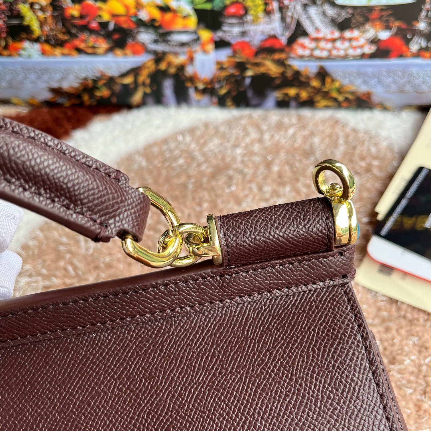 cm款号4134掌纹高端货Dolce&Gabbana杜嘉班纳时尚界另一款铂金包细腻手工制造经典款纯色百搭