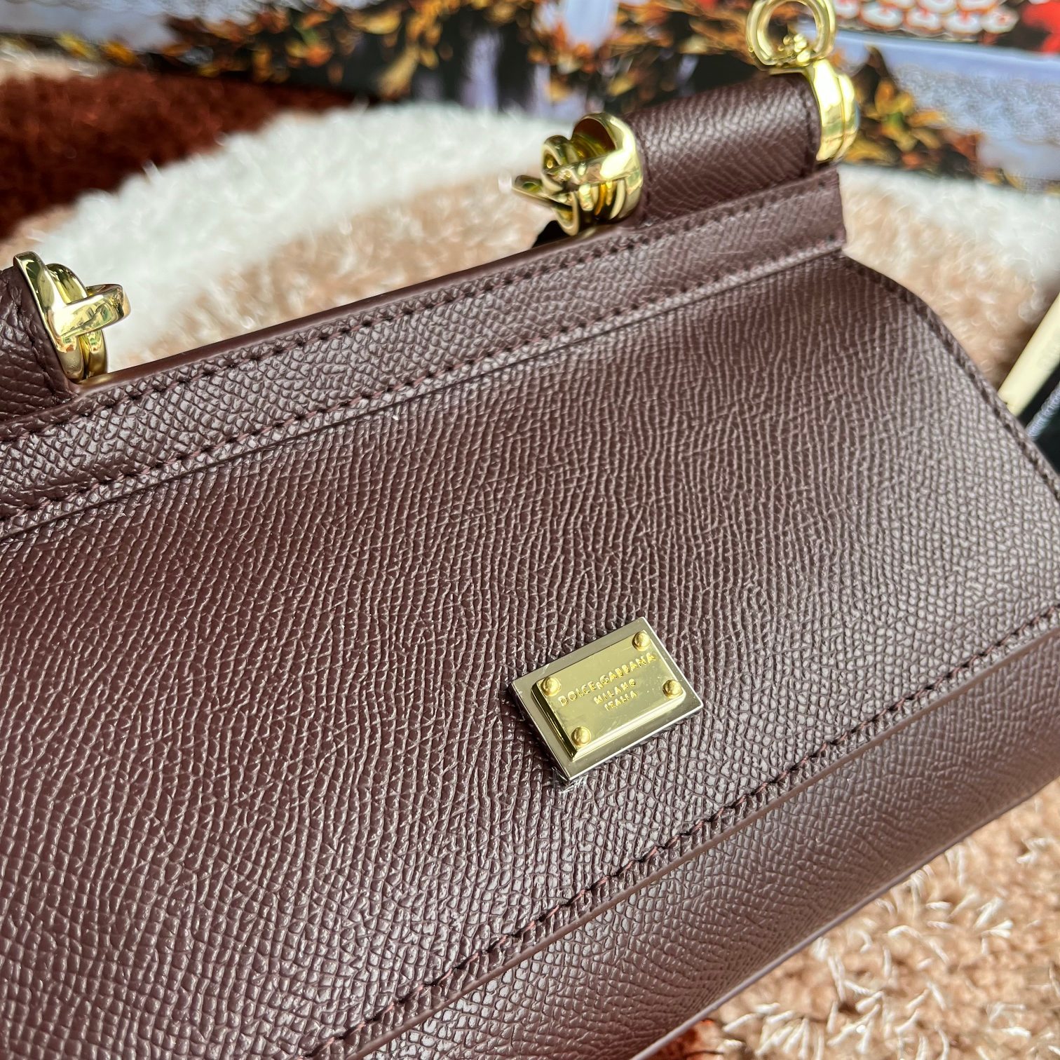 cm款号4134掌纹高端货Dolce&Gabbana杜嘉班纳时尚界另一款铂金包细腻手工制造经典款纯色百搭