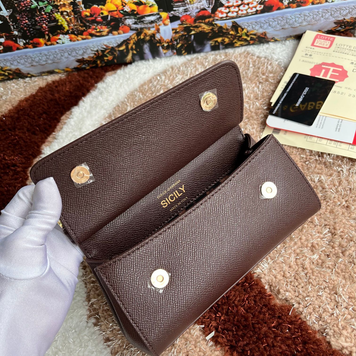 cm款号4134掌纹高端货Dolce&Gabbana杜嘉班纳时尚界另一款铂金包细腻手工制造经典款纯色百搭
