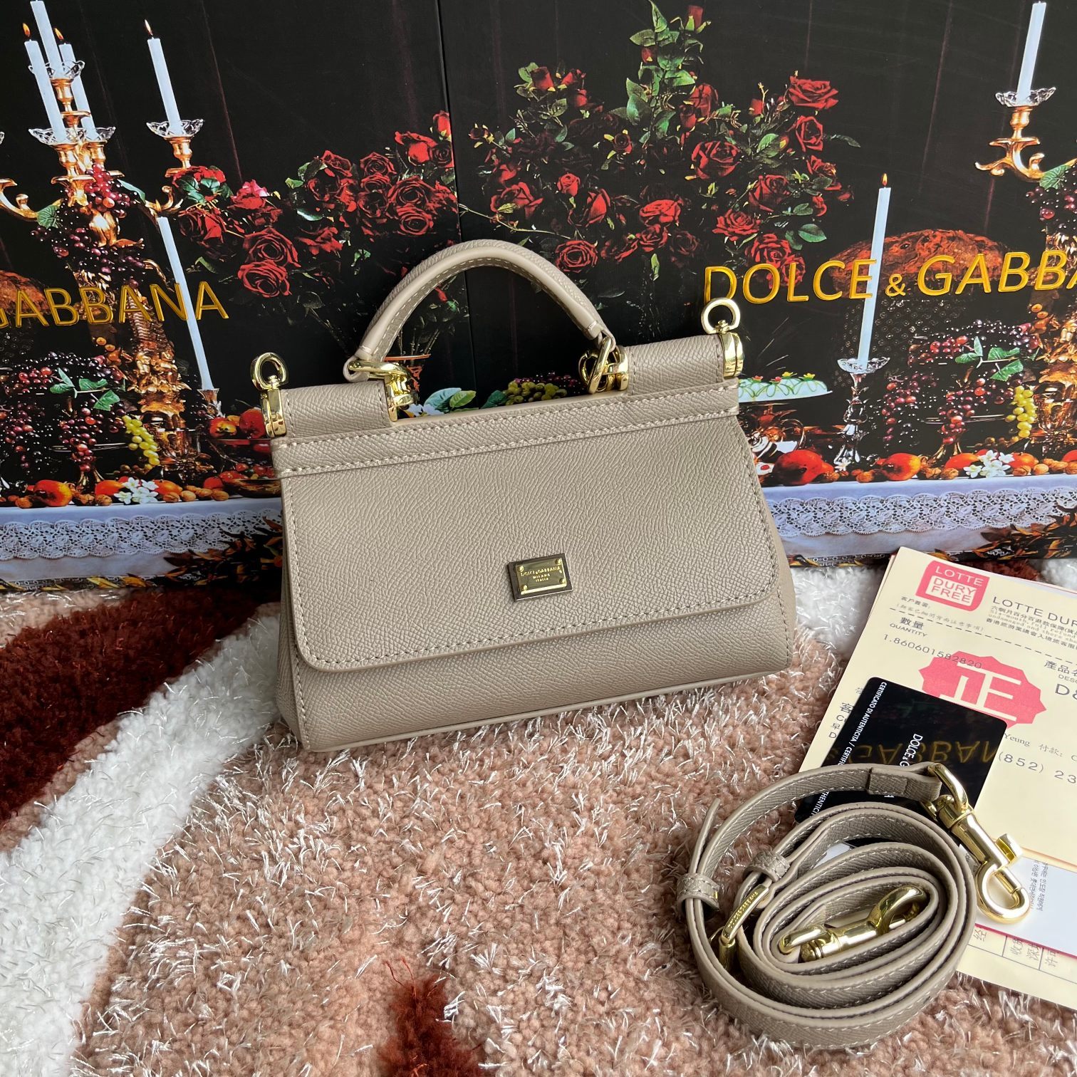 cm款号4134掌纹高端货Dolce&Gabbana杜嘉班纳时尚界另一款铂金包细腻手工制造经典款纯色百搭