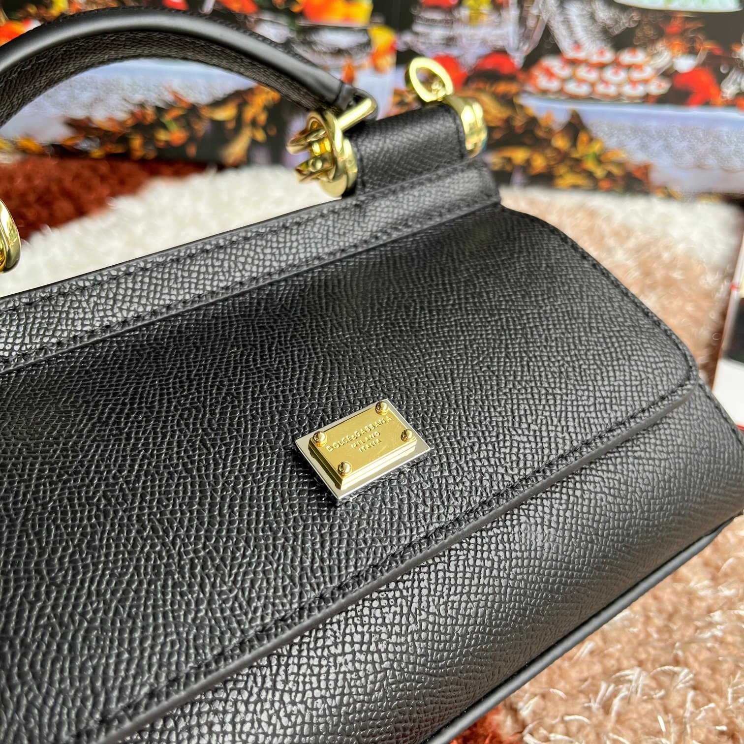 cm款号4134掌纹高端货Dolce&Gabbana杜嘉班纳时尚界另一款铂金包细腻手工制造经典款纯色百搭