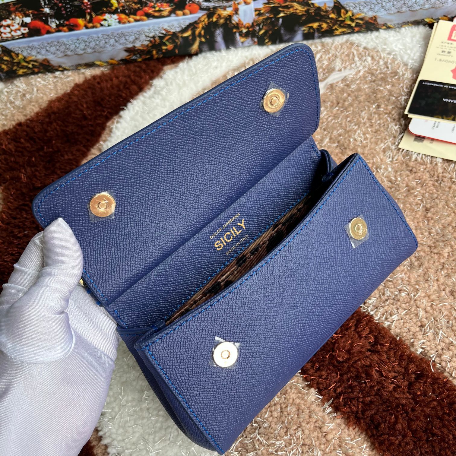 cm款号4134掌纹高端货Dolce&Gabbana杜嘉班纳时尚界另一款铂金包细腻手工制造经典款纯色百搭