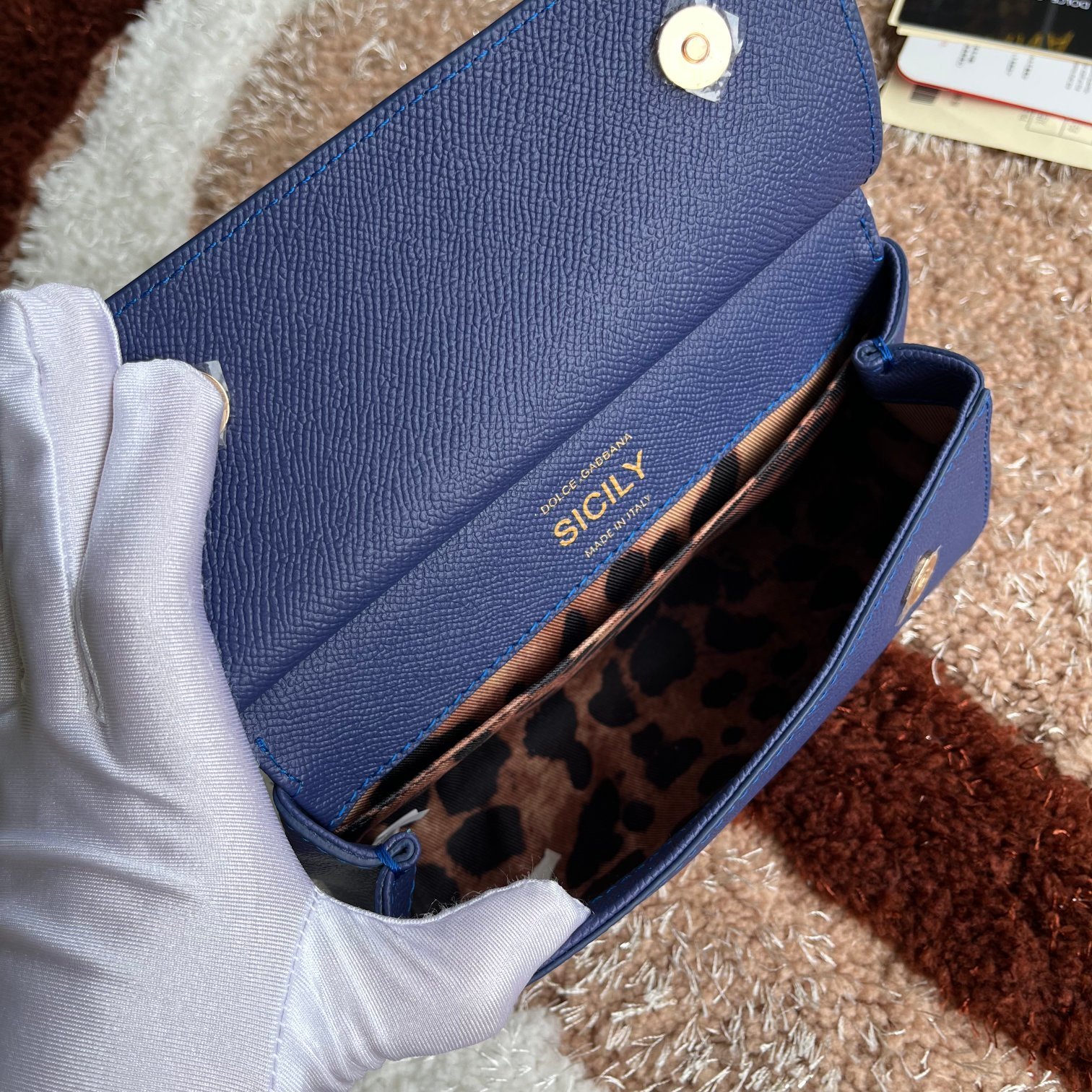 cm款号4134掌纹高端货Dolce&Gabbana杜嘉班纳时尚界另一款铂金包细腻手工制造经典款纯色百搭