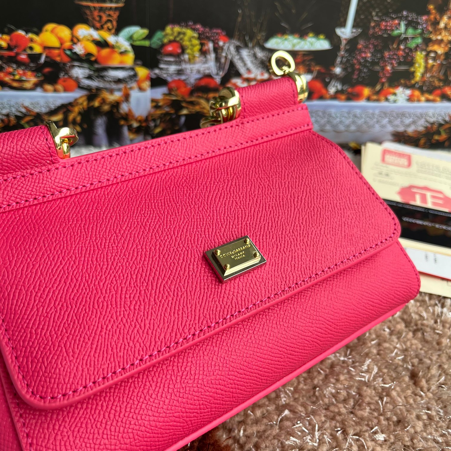 cm款号4134掌纹高端货Dolce&Gabbana杜嘉班纳时尚界另一款铂金包细腻手工制造经典款纯色百搭