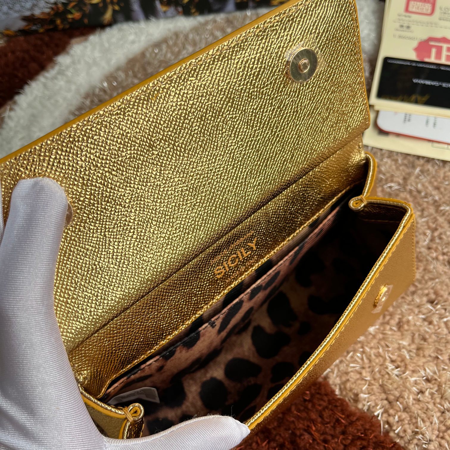 cm款号4134掌纹高端货Dolce&Gabbana杜嘉班纳时尚界另一款铂金包细腻手工制造经典款纯色百搭