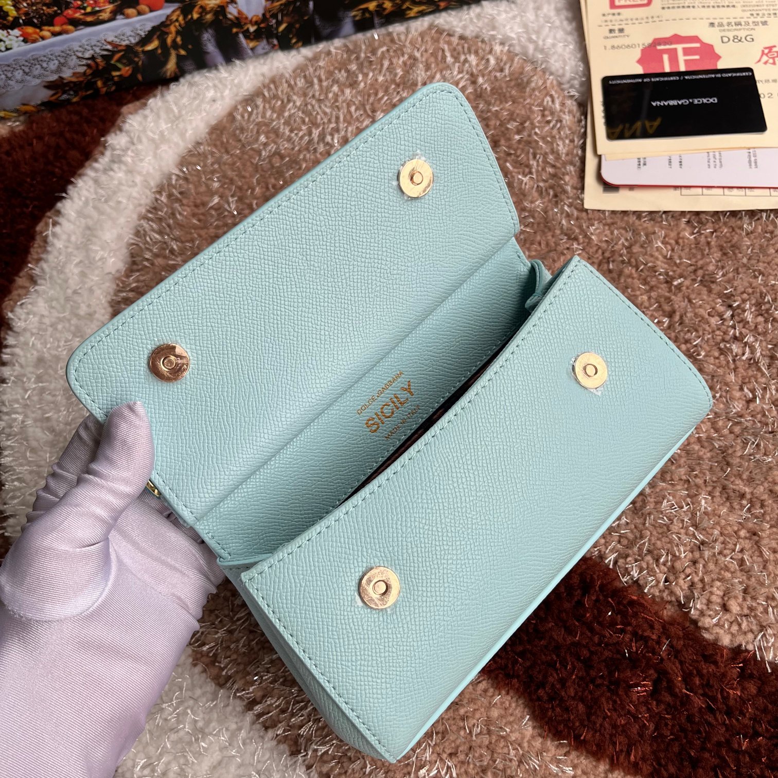 cm款号4134掌纹高端货Dolce&Gabbana杜嘉班纳时尚界另一款铂金包细腻手工制造经典款纯色百搭