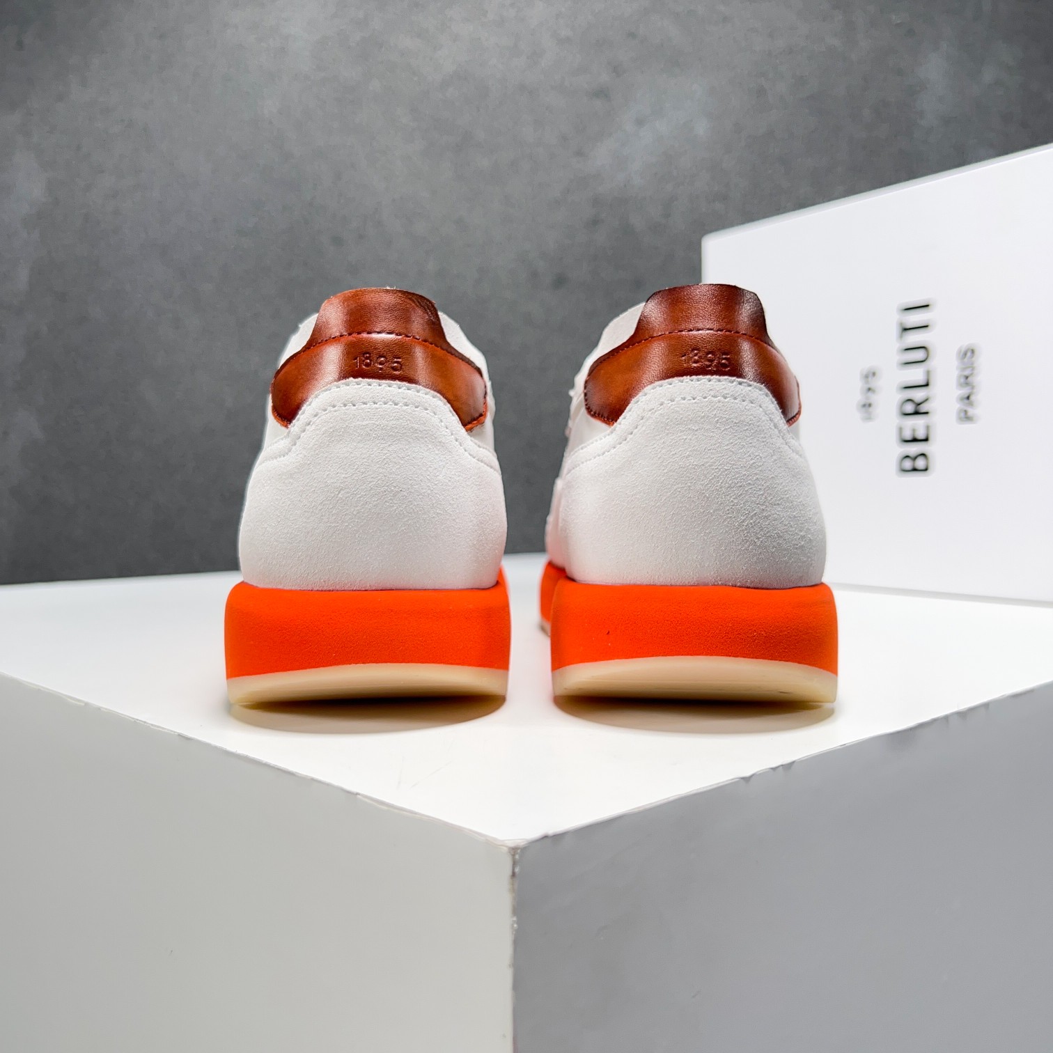 Berlut* Nuevos productos de primavera/verano de Bruti Deportivas ligeras Track de ante y nailon Prec
