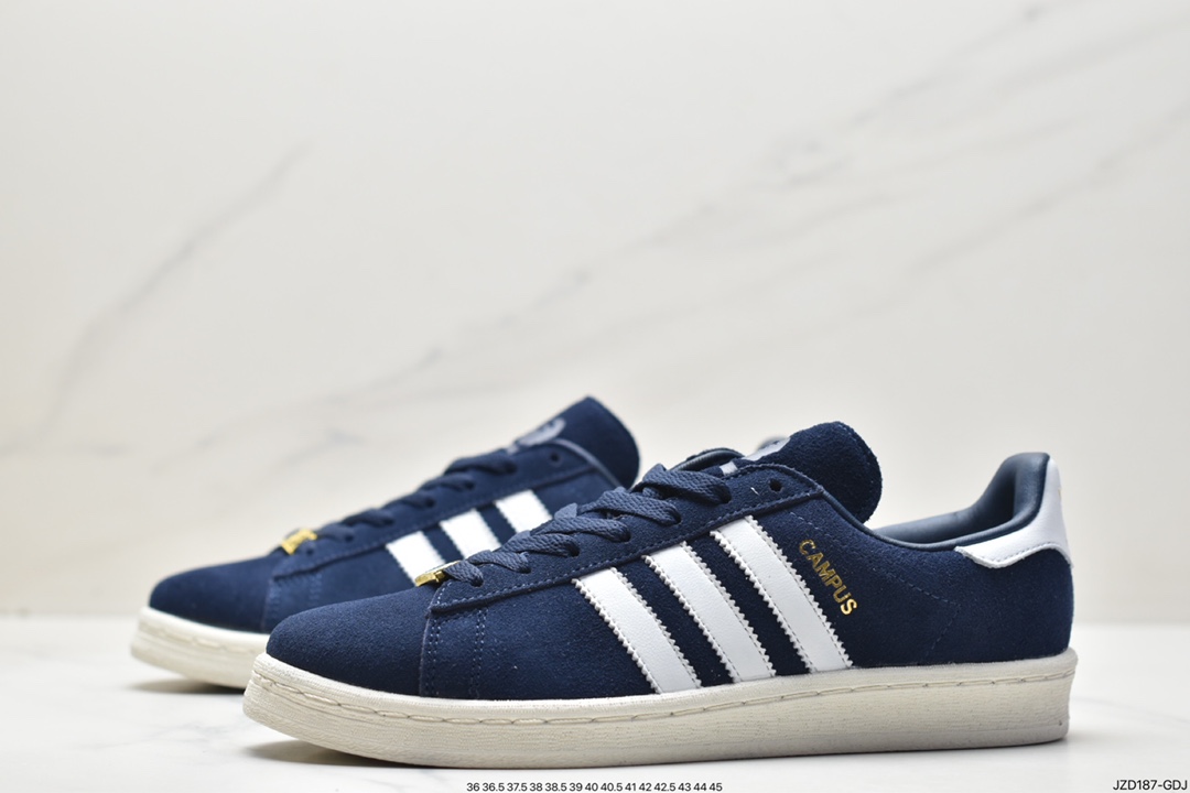 Adidas Campus 80S clover campus casual sneakers ID4770