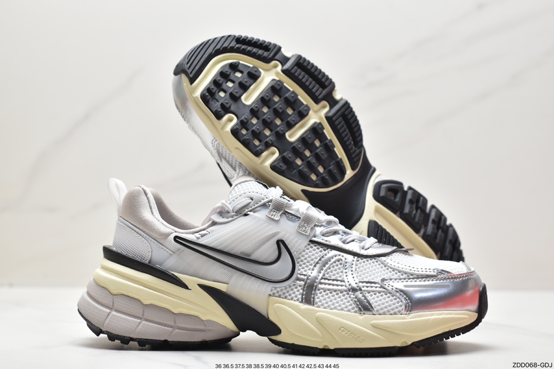 230 NIKE V2K RUN跑步鞋复古风潮 网面透气运动鞋 FD0736-101