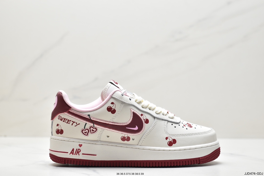130 耐克Nike Air Force 1 Low 07 LX ”Valentine's Day” 空军兔年限定情 FD4616-161