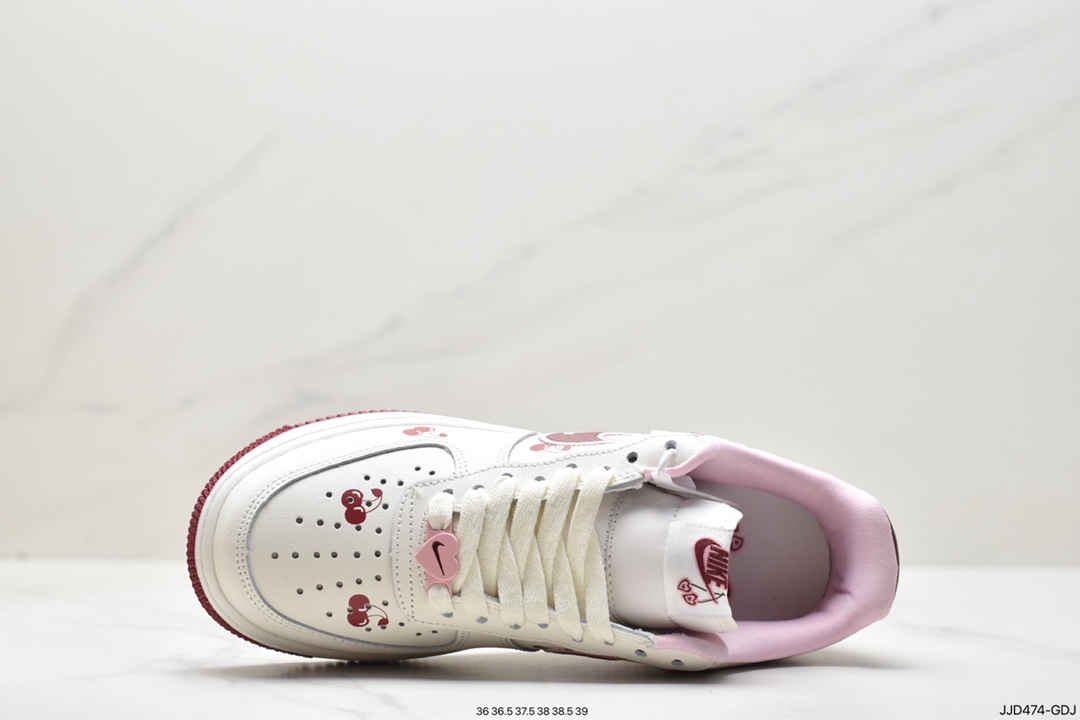 130 耐克Nike Air Force 1 Low 07 LX ”Valentine's Day” 空军兔年限定情 FD4616-161
