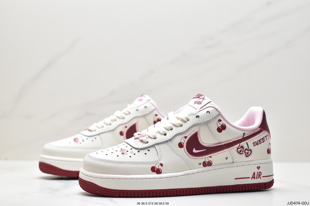 130 耐克Nike Air Force 1 Low 07 LX ”Valentine's Day” 空军兔年限定情 FD4616-161