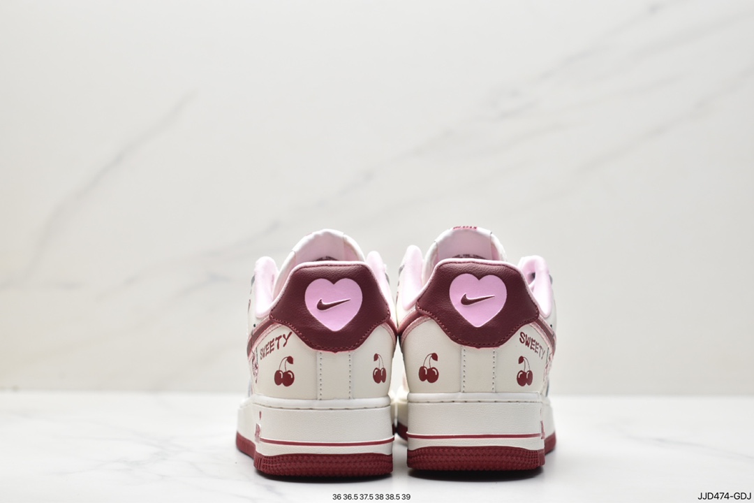 130 耐克Nike Air Force 1 Low 07 LX ”Valentine's Day” 空军兔年限定情 FD4616-161