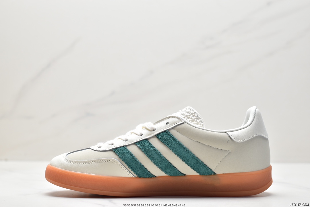 Adidas Originals Gazelle Indoor clover retro casual non-slip wear-resistant low-top sneakers ID2567